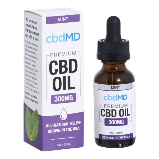 CBD Oil Drops Mint 300mg