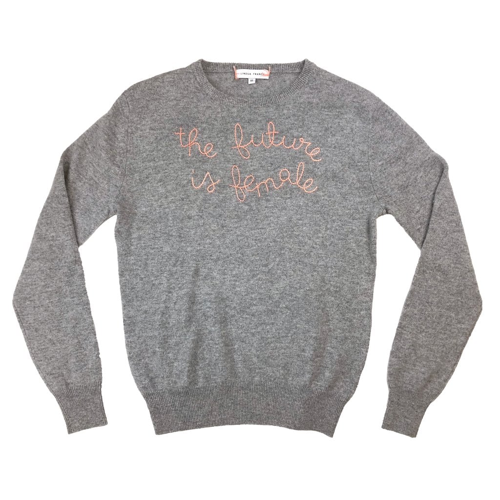 Lingua Franca "The Future Is Female" Sweater