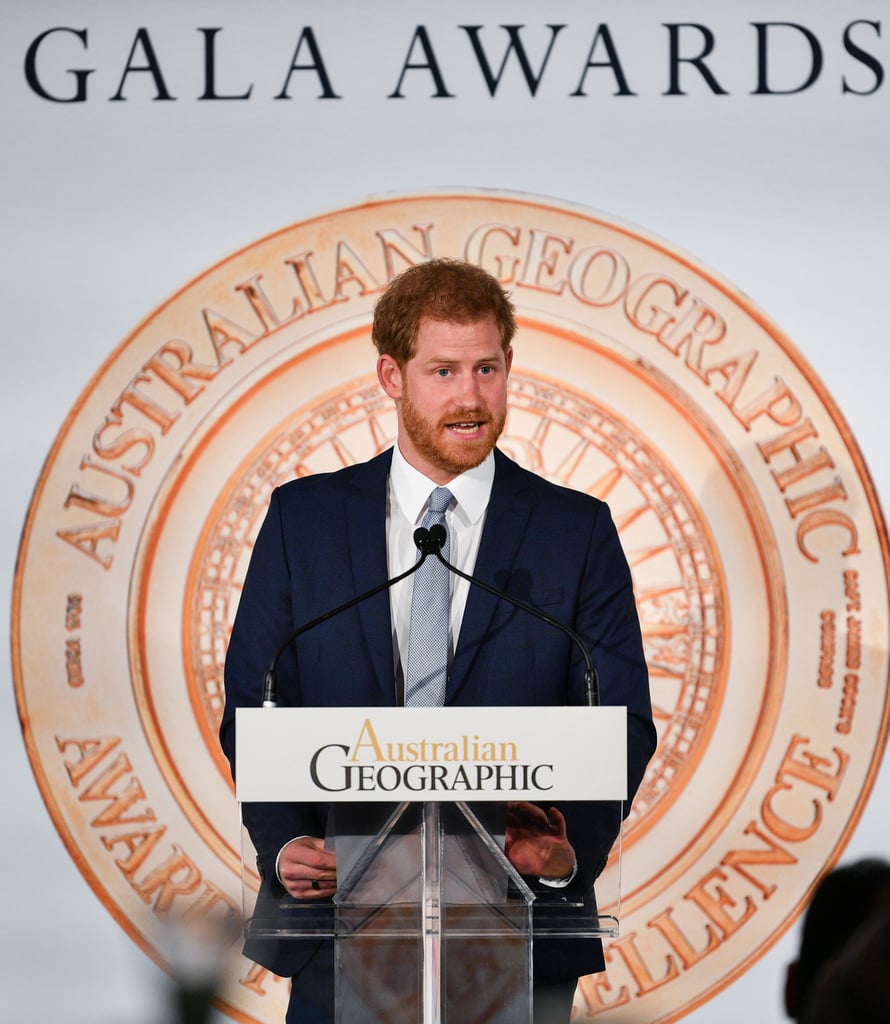 Prince Harry and Meghan Markle at Geographic Society Awards