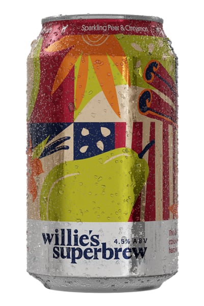Willie's Superbrew Pear & Cinnamon Hard Seltzer
