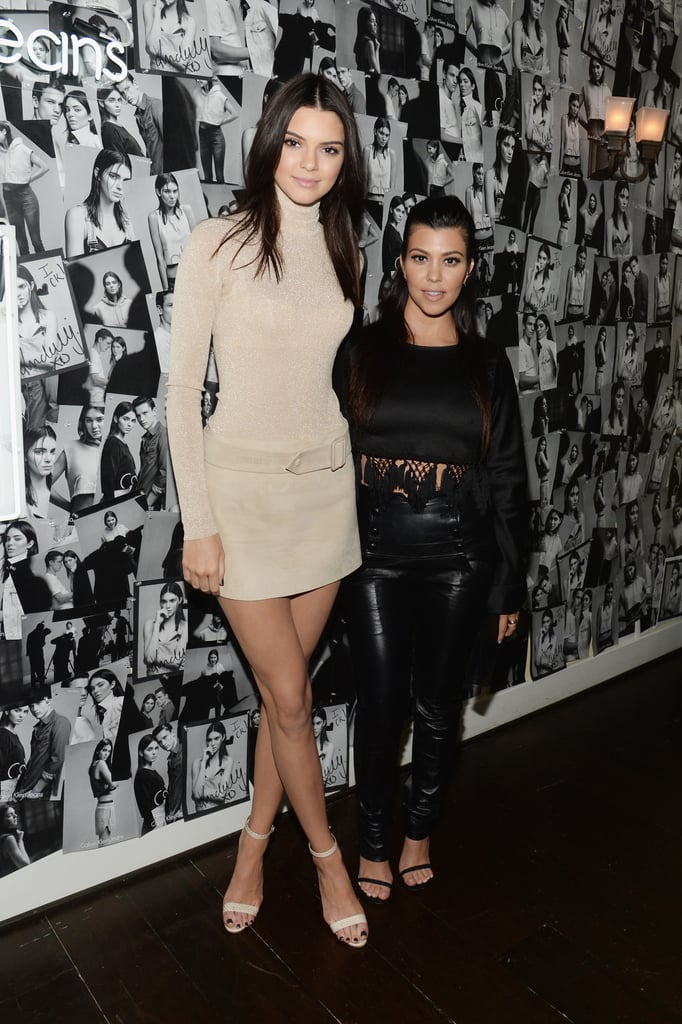 Kardashian-Jenner Girls at Calvin Klein Party