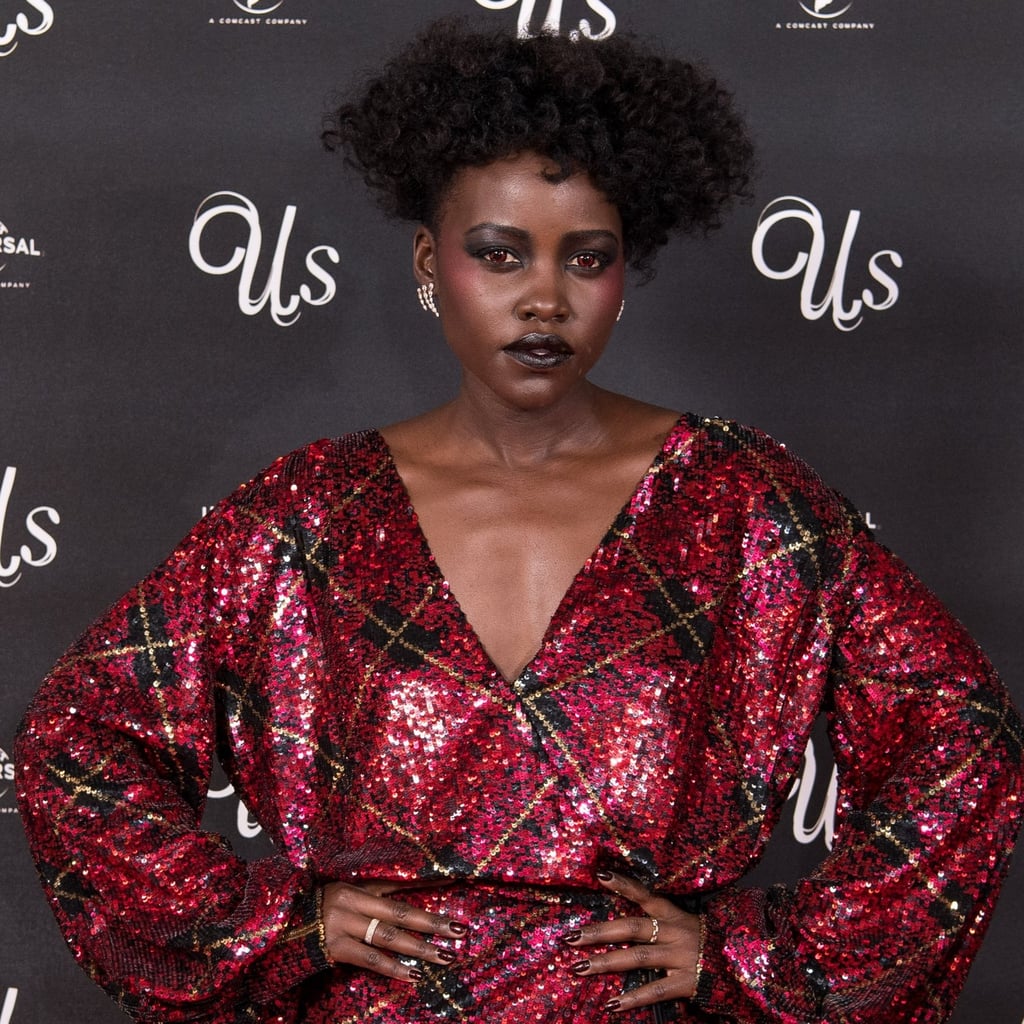 Lupita Nyong'o Makeup at Us London Screening