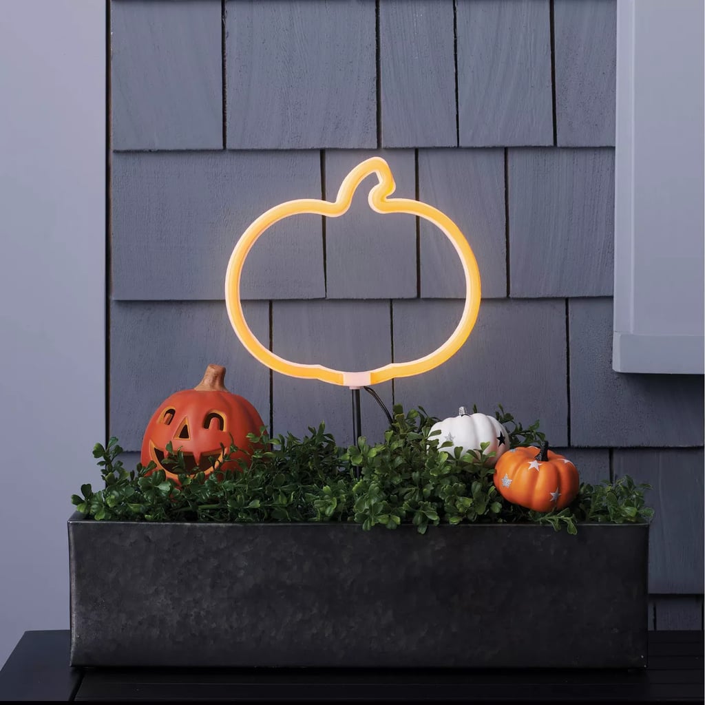 Target Orange Pumpkin Neon Rope LED Path Light