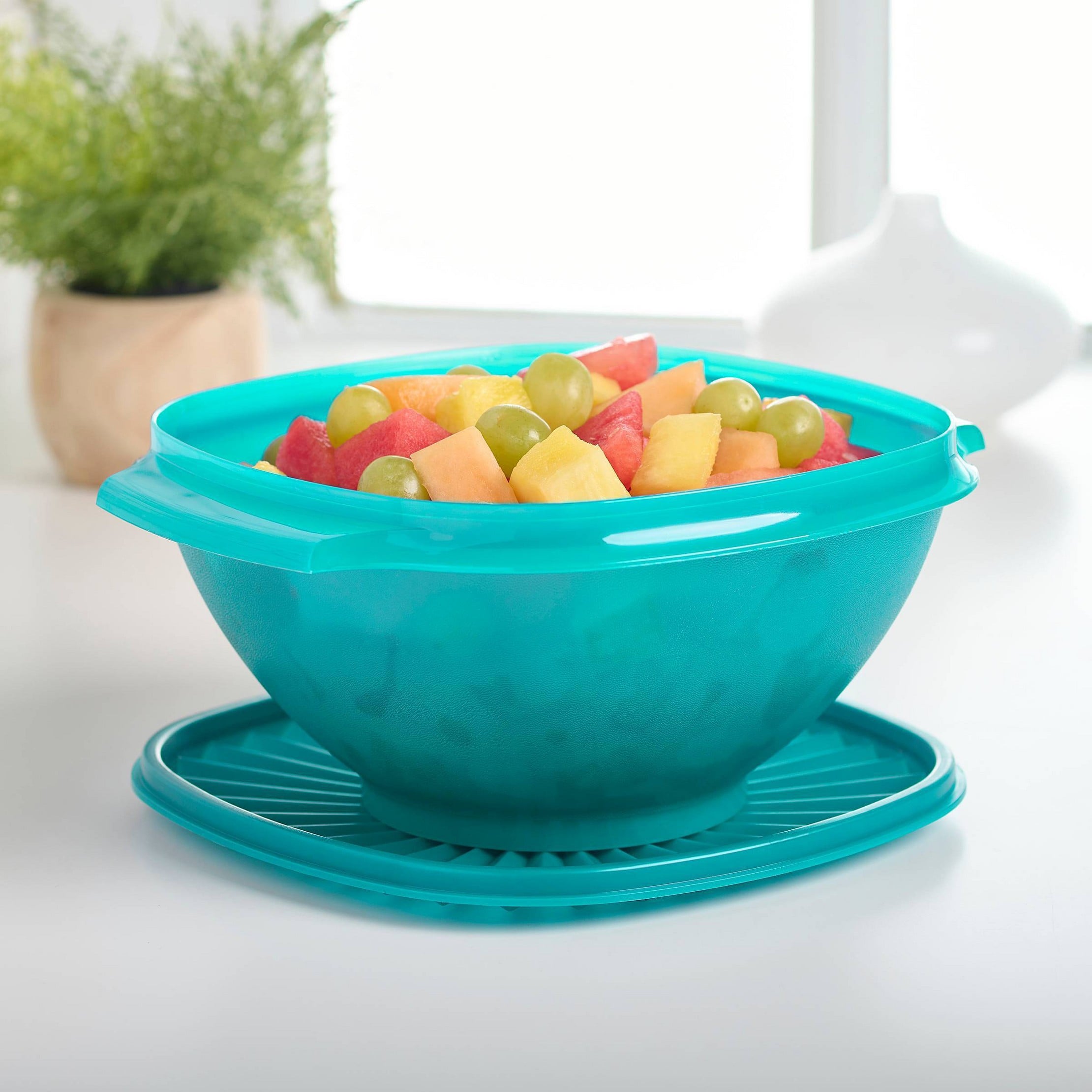Tupperware 3pc Wonderlier Plastic Food Storage Bowls Red : Target