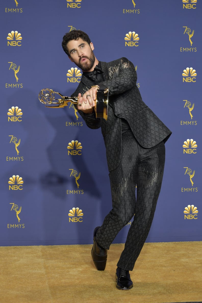 Darren Criss at the 2018 Emmy Awards