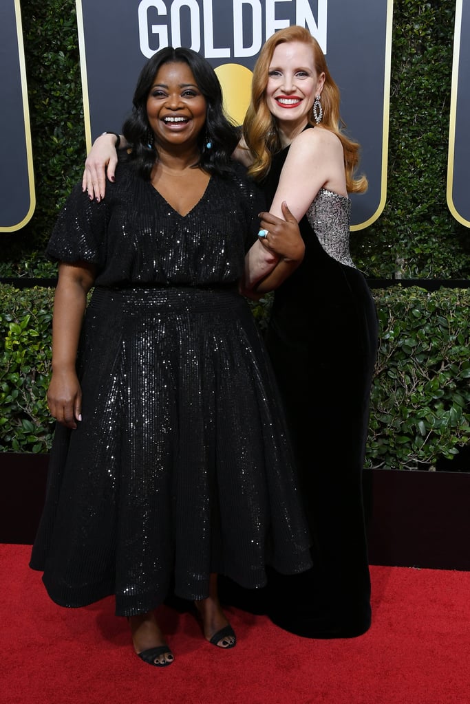 Pictured: Octavia Spencer and Jessica Chastain