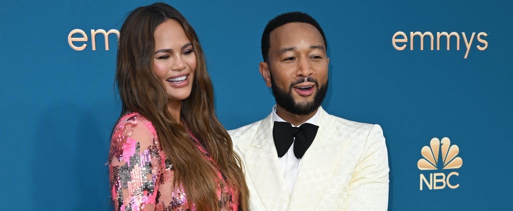 Chrissy Teigen and John Legend at the 2022 Emmys