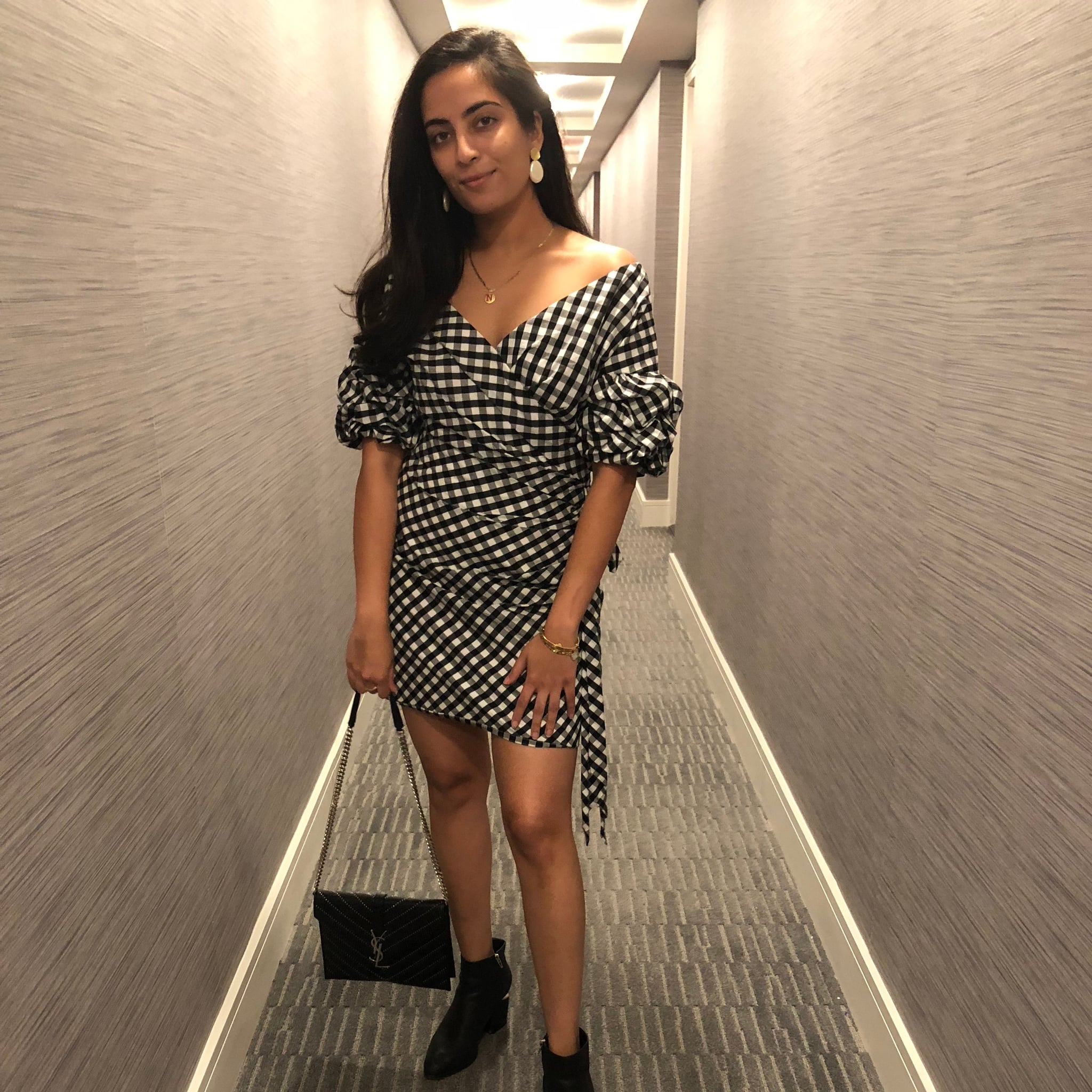 Gingham Dress At Fashion Week Popsugar Fashion Gingham Dress At Fashion Week Popsugar Fashion