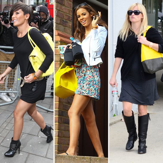 Reese Witherspoon and The Saturdays Rock Yellow Bag Trend POPSUGAR