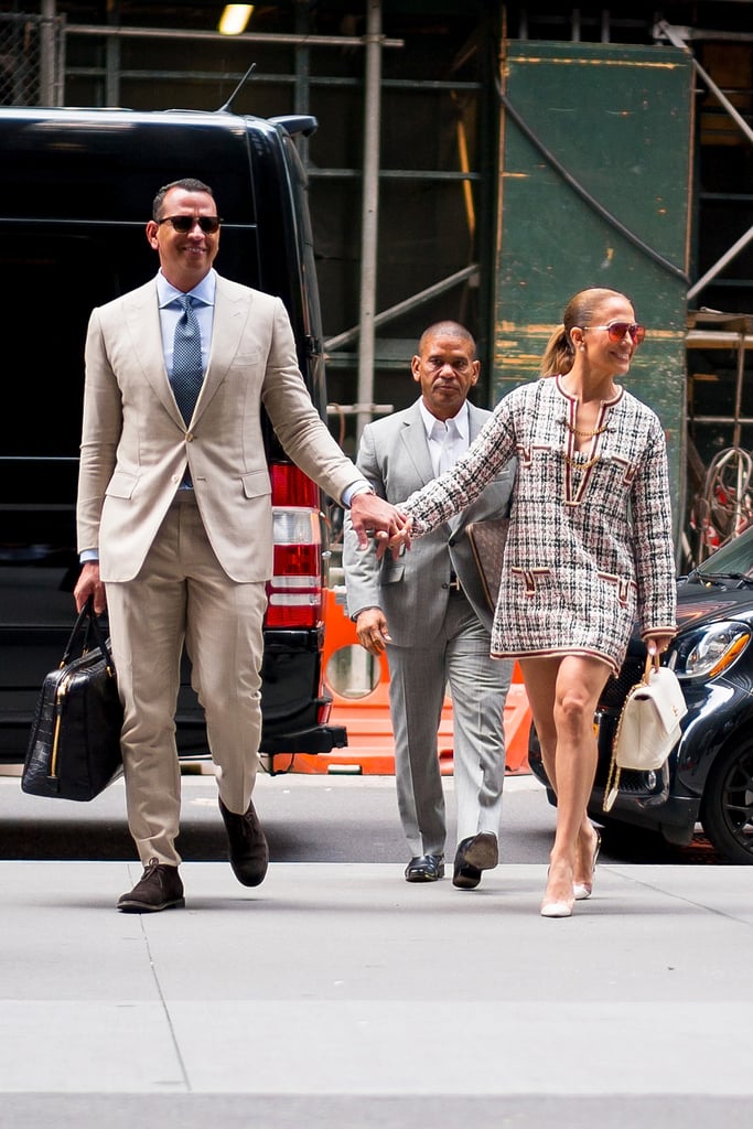 Jennifer Lopez and Alex Rodriguez Lunch in NYC August 2018