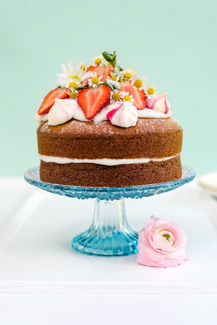 Vegan Vanilla Cake With Whipped Coconut Cream Best Healthy Cake Recipes POPSUGAR Fitness Photo 2