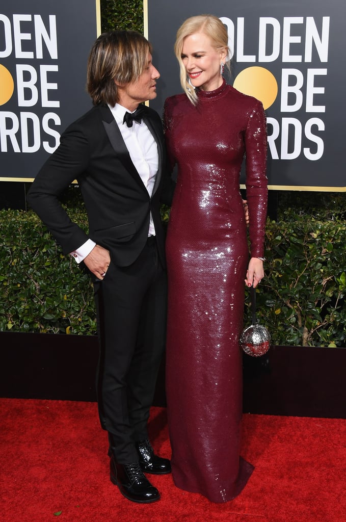 Nicole Kidman and Keith Urban at the 2019 Golden Globes