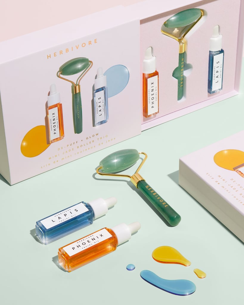 De-Puff + Glow Mini Jade Roller Trio