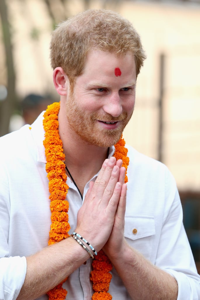 Prince Harry Visits Nepal March 2016
