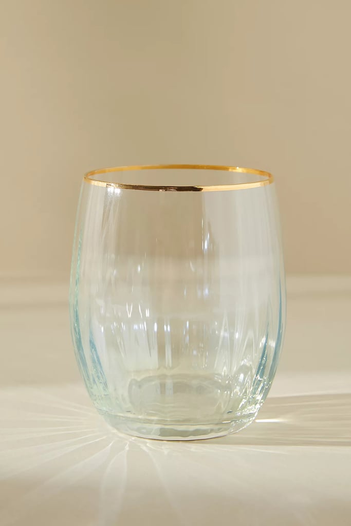 A Work of Art: Waterfall Stemless Wine Glasses