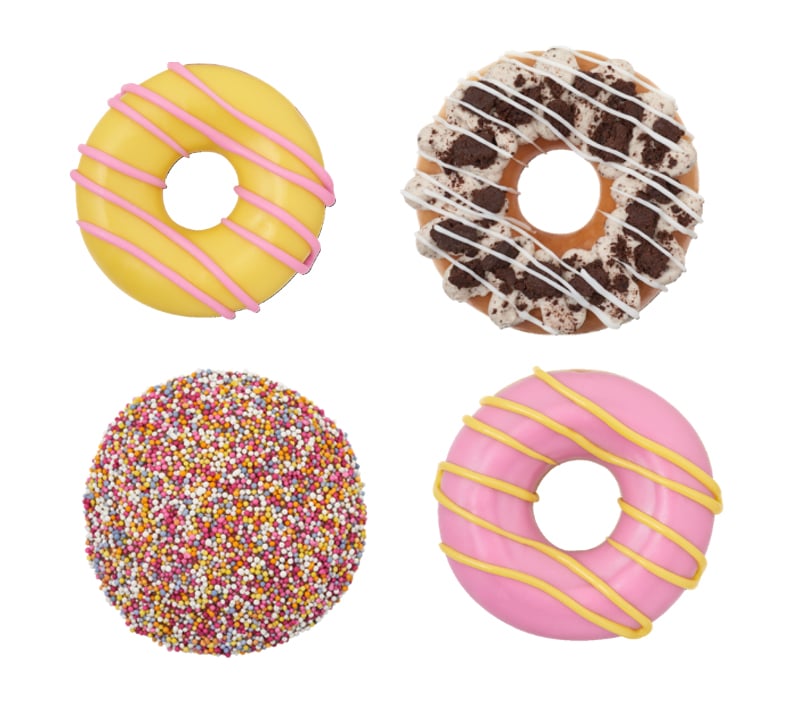 Krispy Kreme Throwback Party Doughnuts POPSUGAR Food UK