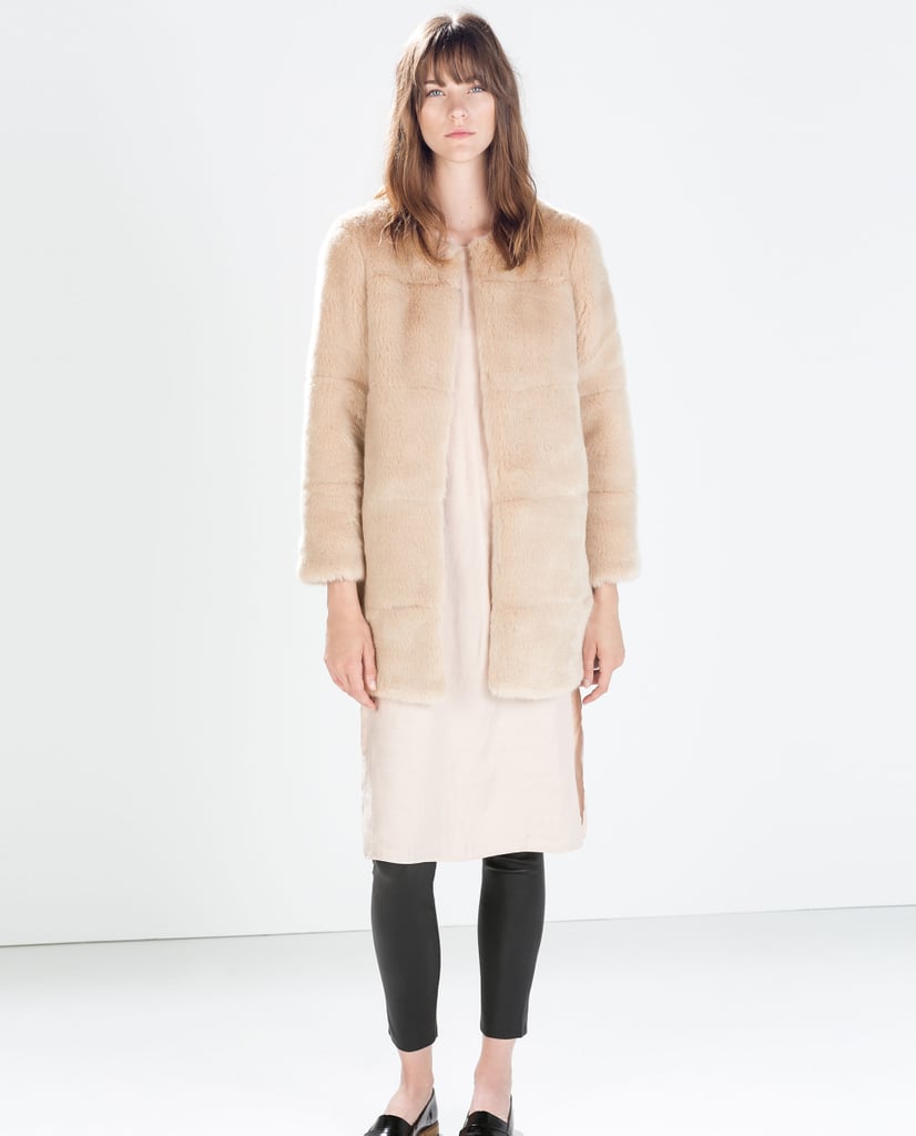 Zara Furry Coat ($169)