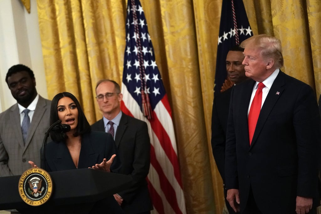 Kim Kardashian at the White House Pictures June 2019 | POPSUGAR ...