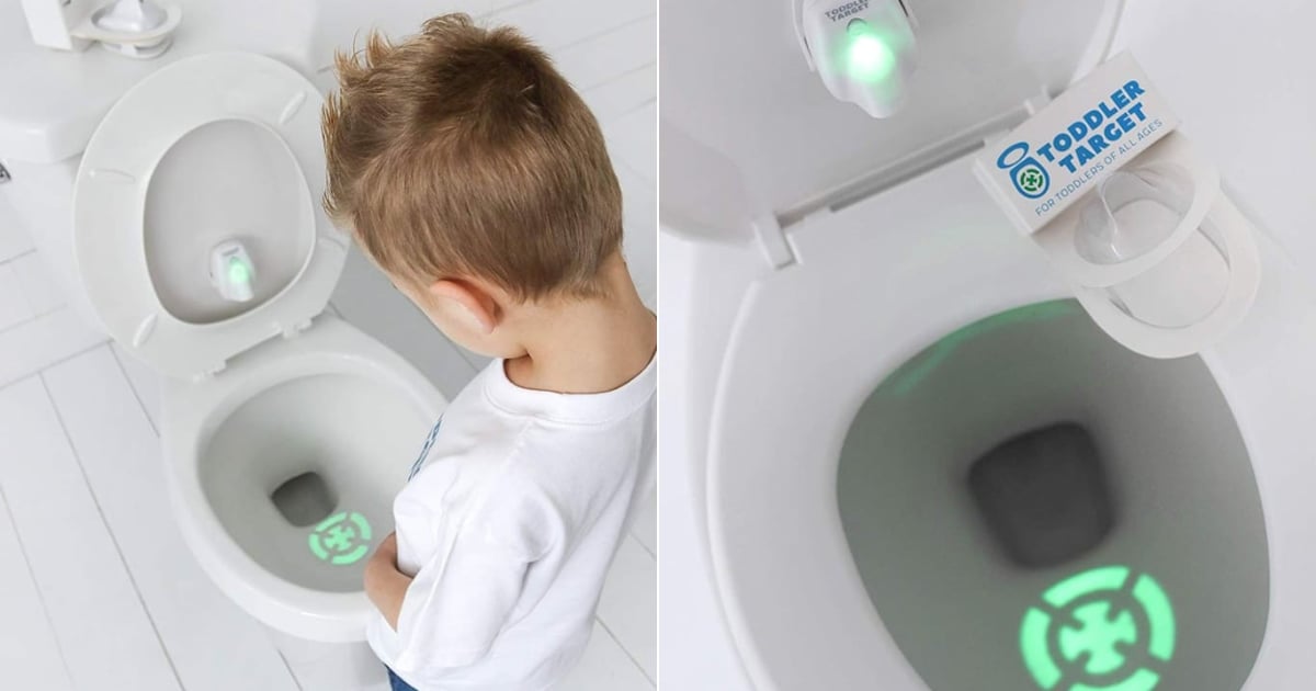 The Toddler Target Toilet Light Aims to Make Potty Training Fun