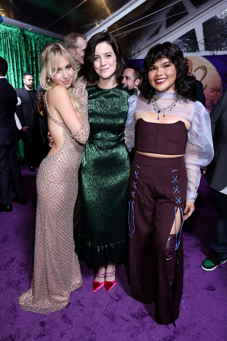 Lilia Buckingham, Jen D'Angelo, and Belissa Escobedo at the "Hocus Pocus 2" Premiere