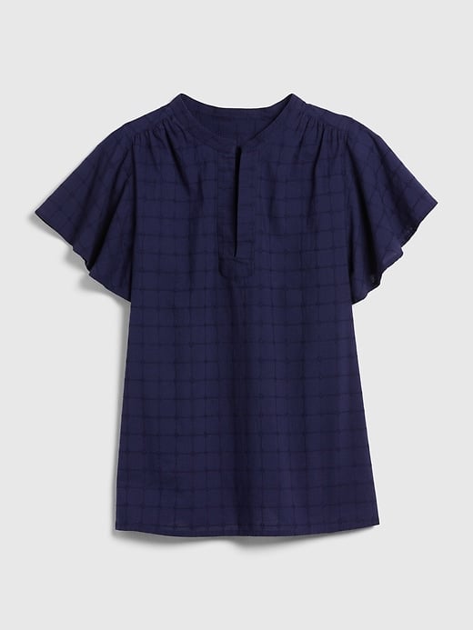 Gap Short Sleeve Popover Top