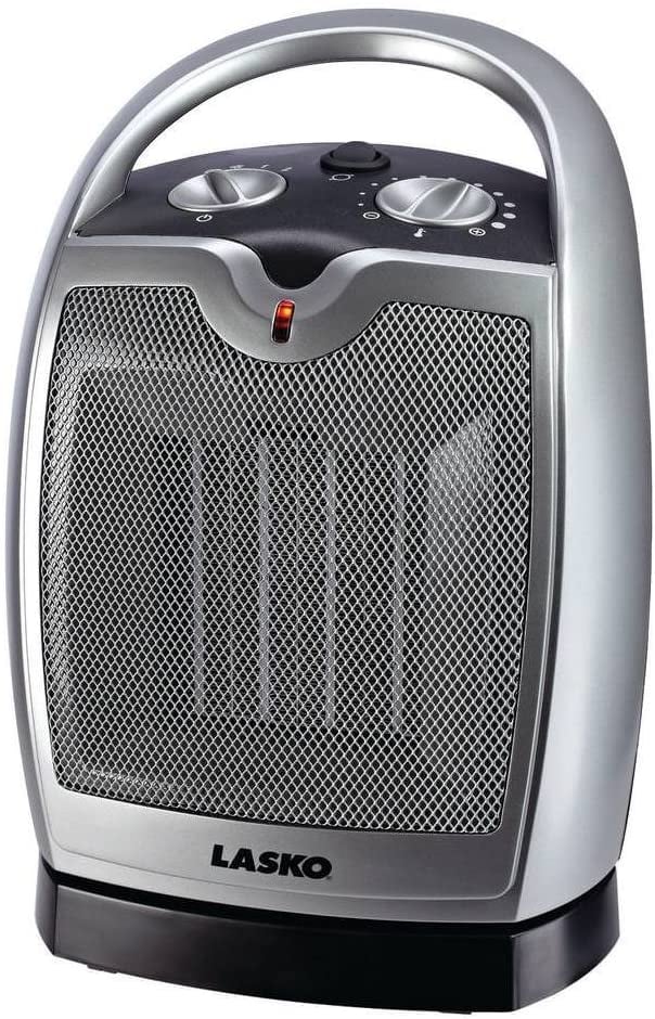 Lasko Ceramic Portable Space Heater with Adjustable Thermostat