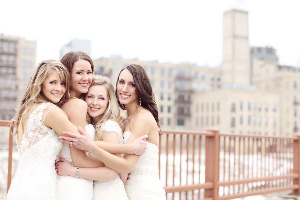 Best Friend Wedding Dress Photo Shoot