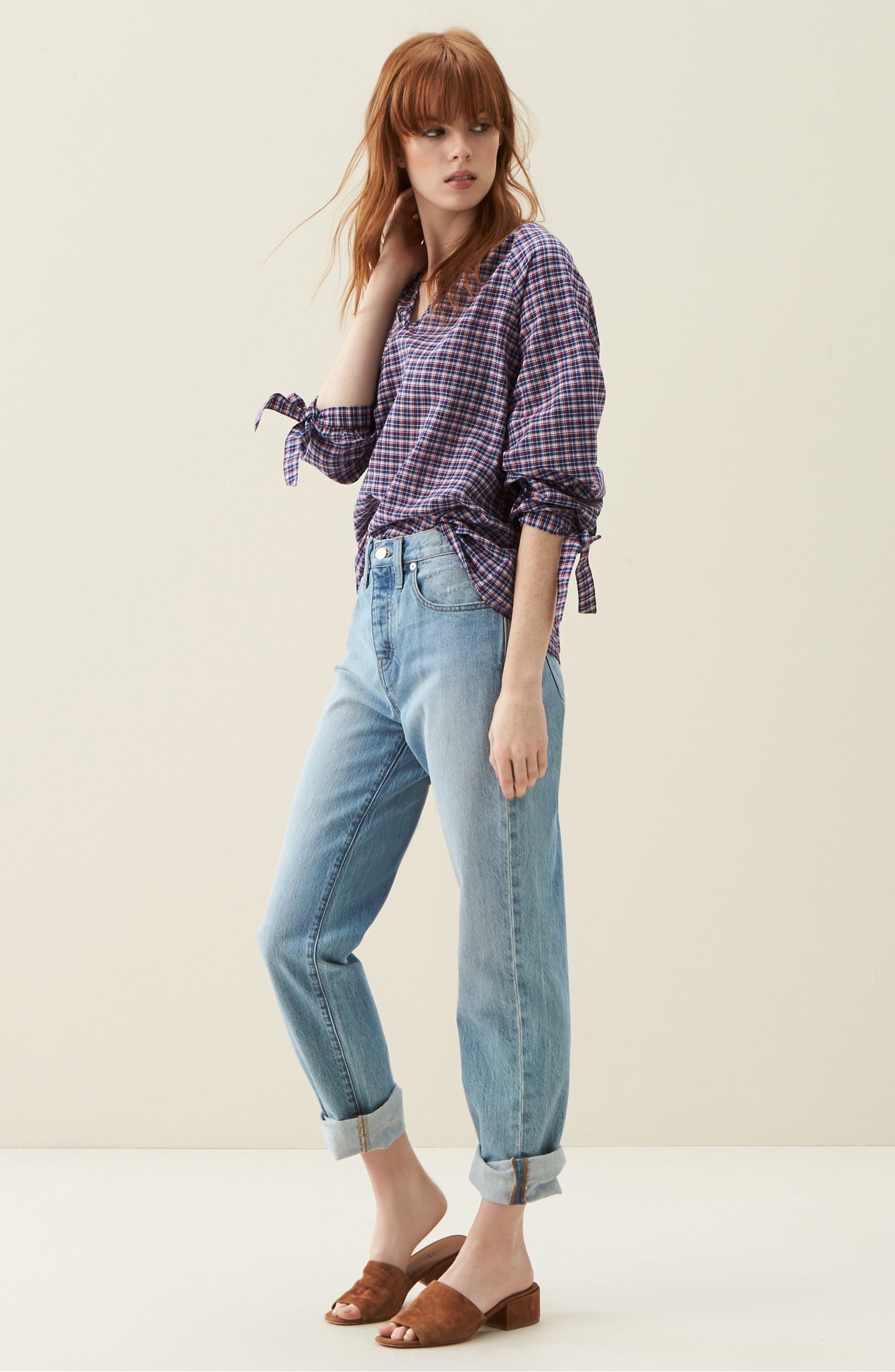 Summer High Rise Ankle Jeans 
