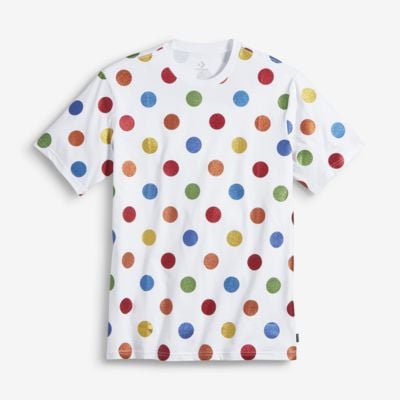 Converse Pride x Miley Cyrus Polka Dot Shirt