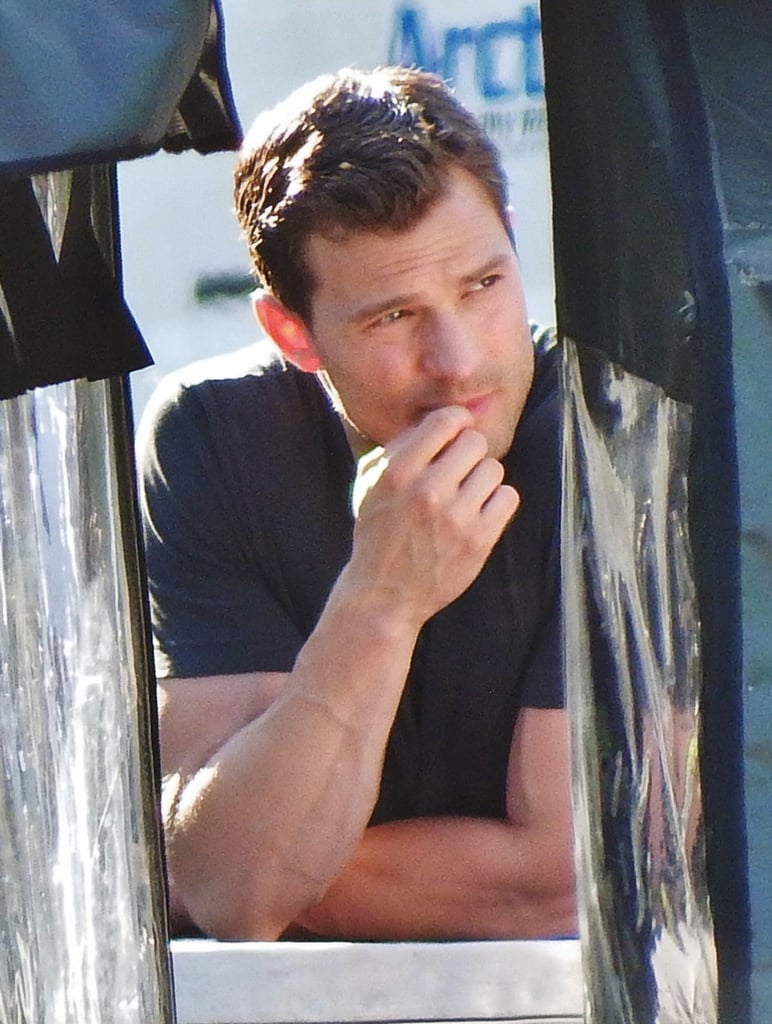 Fifty Shades Darker Jamie Dornan Set Pictures