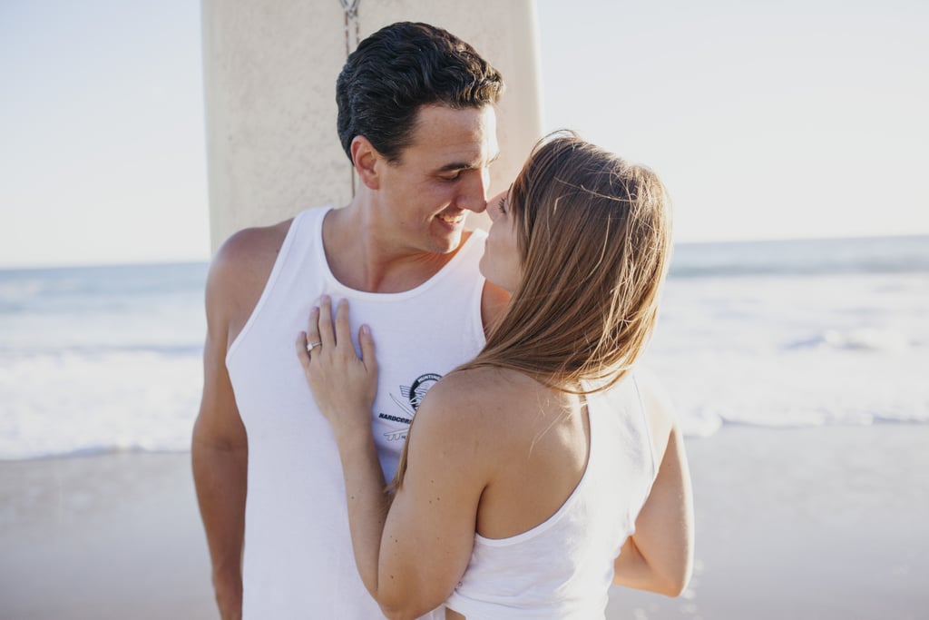 Casual Beach Engagement Shoot