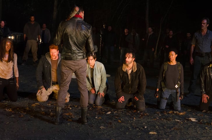 The Walking Dead Negan Kills Maggie Leaked Scene Popsugar Entertainment 8316