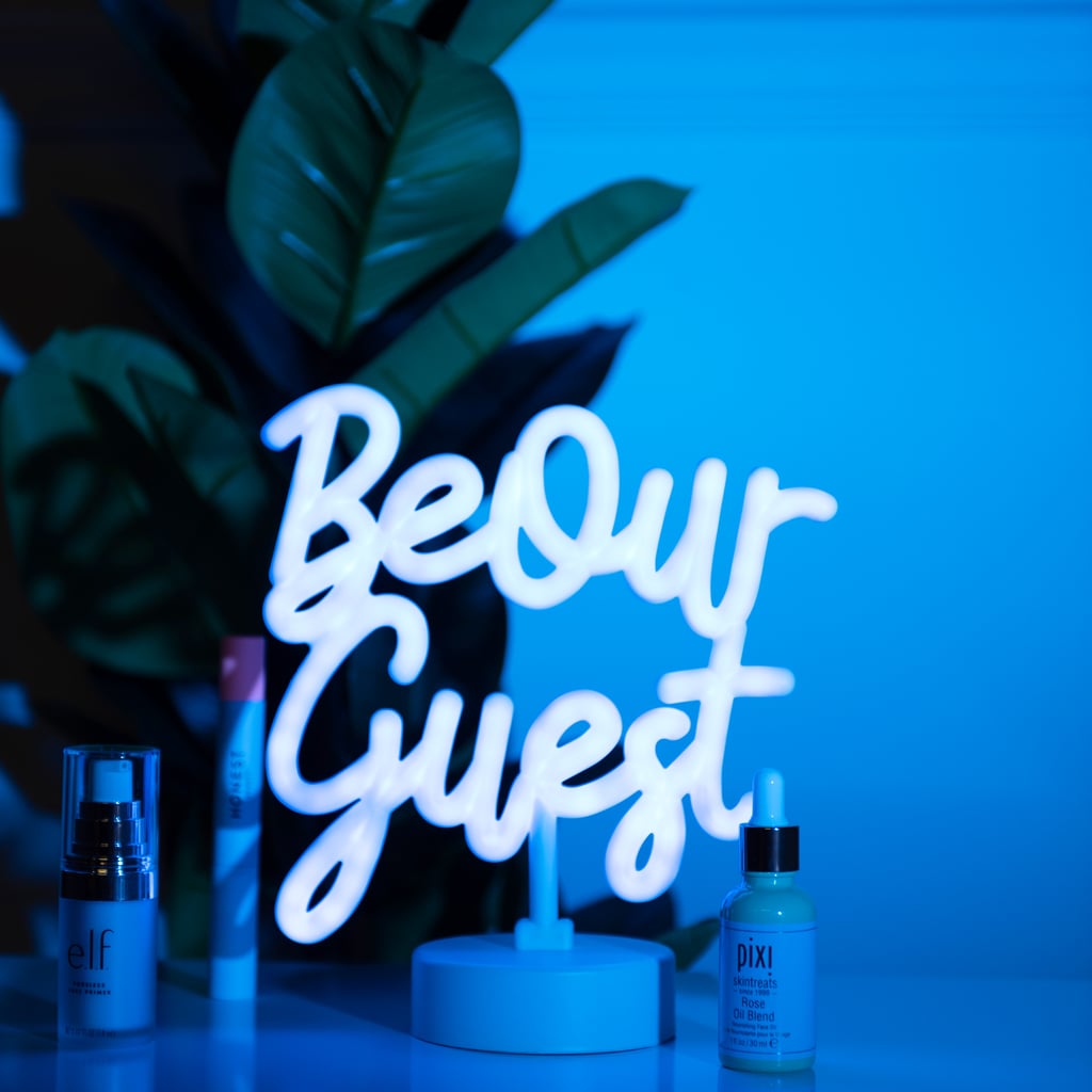 Make Your Space Welcoming and Whimsical With This Ultra-Cute "Be Our Guest" Neon Lamp