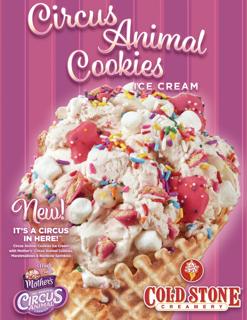 Cold Stone's Circus Animal Cookies Ice Cream