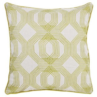 Classic Concepts — Villa Home Kyoto 22x22 Cotton-Blended Pillow, Green ($49, originally $121)