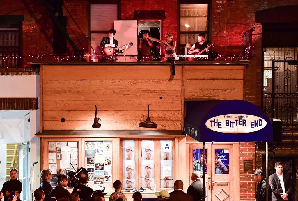 Lady Gaga #39 s Concert at the Bitter End Bar in NYC 2016 POPSUGAR