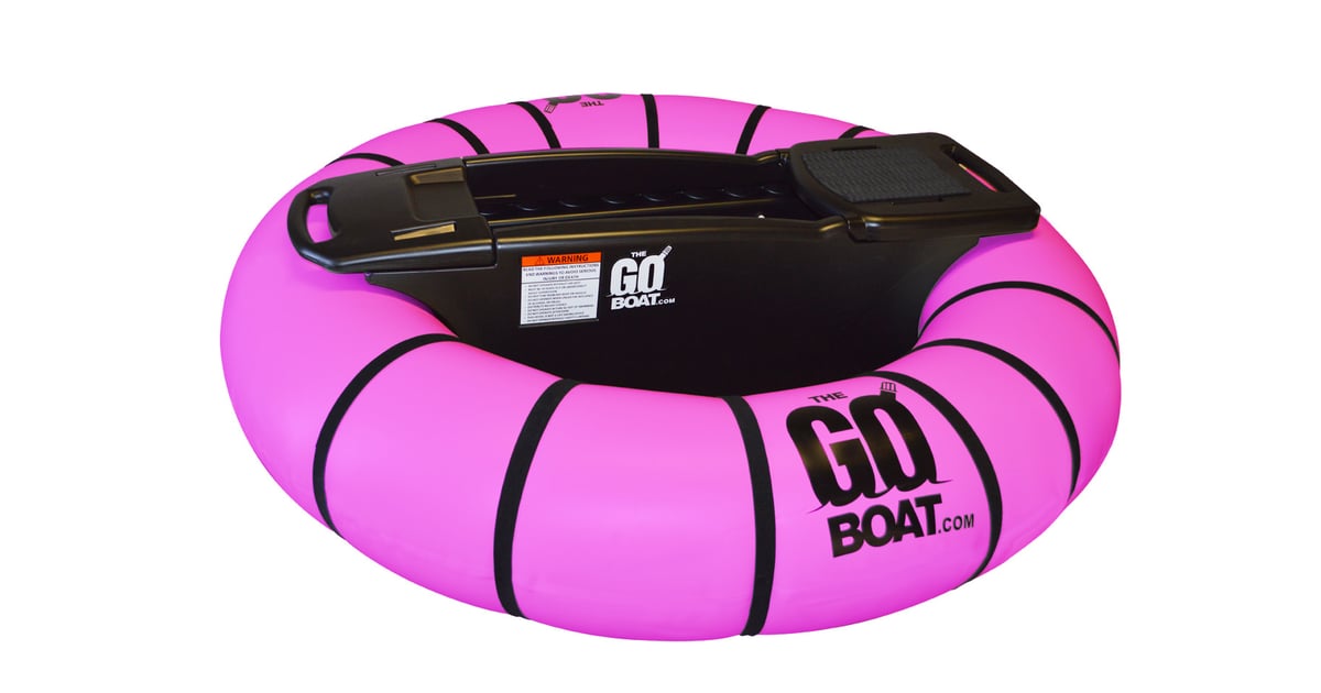 The Goboat Motorized Pool Float In Pink Goboat Motorized Pool Floats Popsugar Smart Living