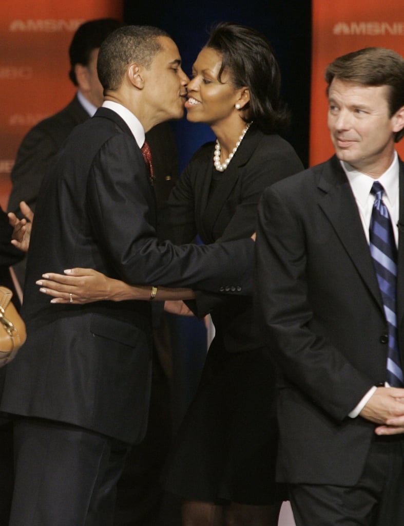 Barack And Michelle Obama Pda Popsugar Love And Sex 9700