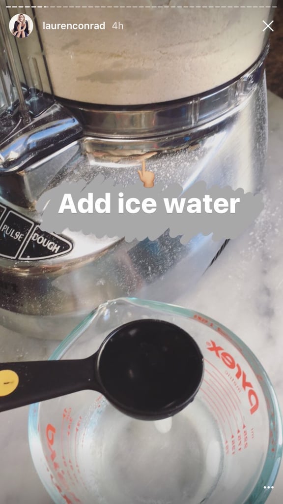Lauren Conrad Chicken Pot Pie Recipe on Instagram