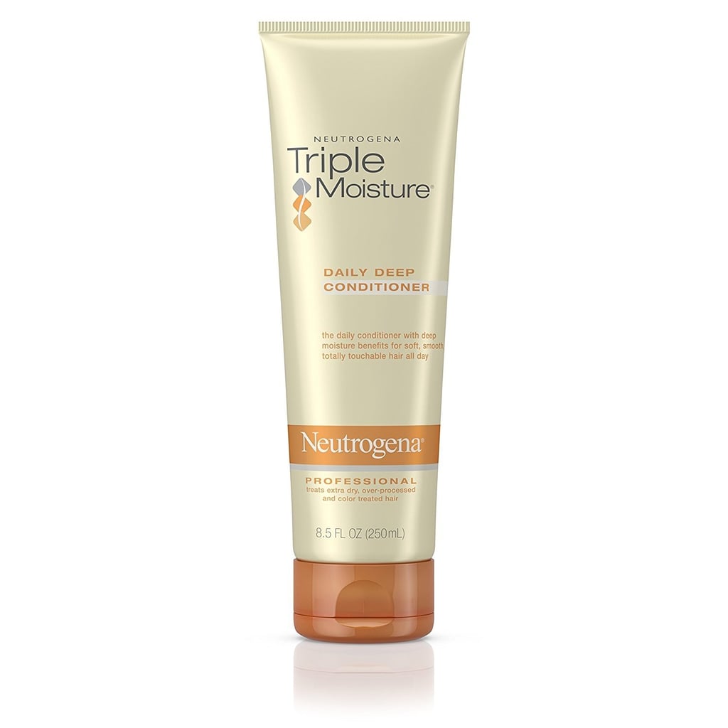 Nix dryness with the help of the Neutrogena Triple Moisture Professional Cream Lather Shampoo ($5). It provides intense moisture, leaving hair healthier and shinier than before.