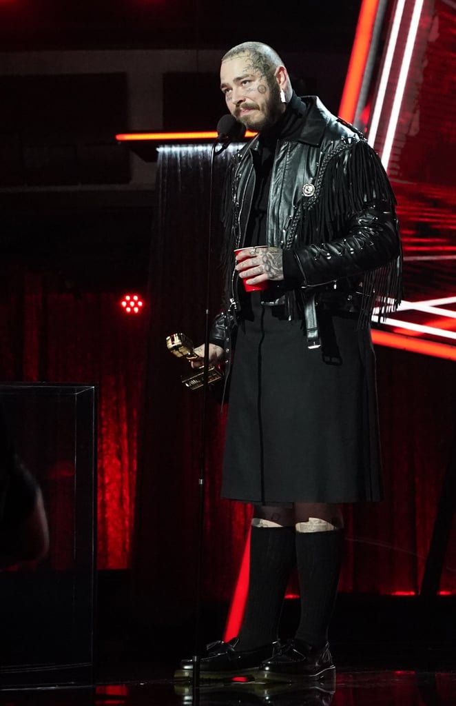 Post Malone at the 2020 Billboard Music Awards