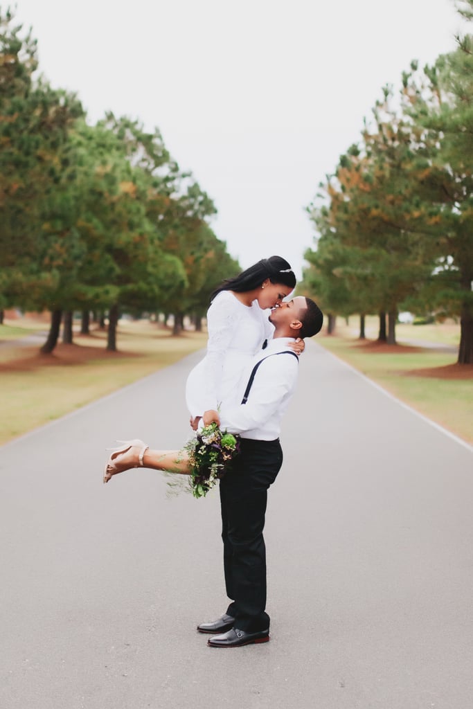 Modern Winter Elopement