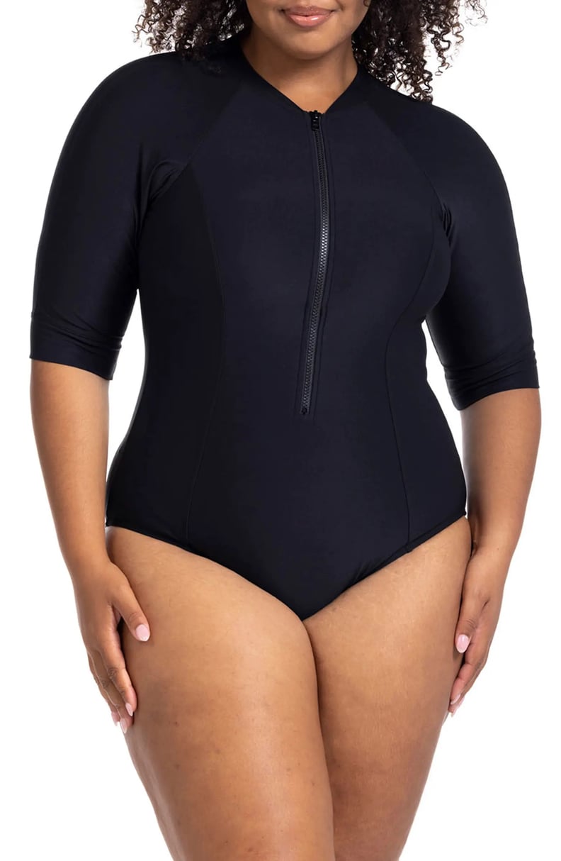 Best Long-Sleeved Swimsuit For Curvy Women