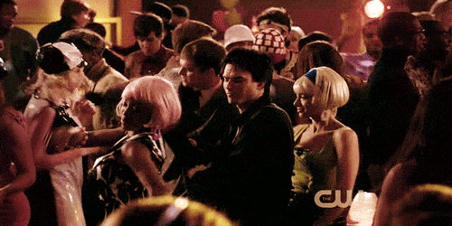 There is that time he rocks out at a Decade Dance. | Damon ...
