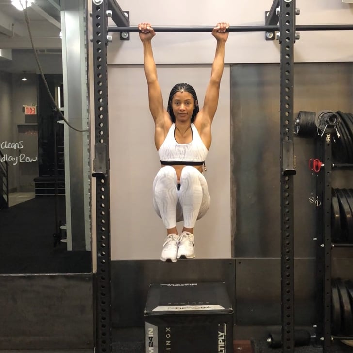 Hanging Knee Raises Best Belly Fat Moves to Do at the Gym POPSUGAR
