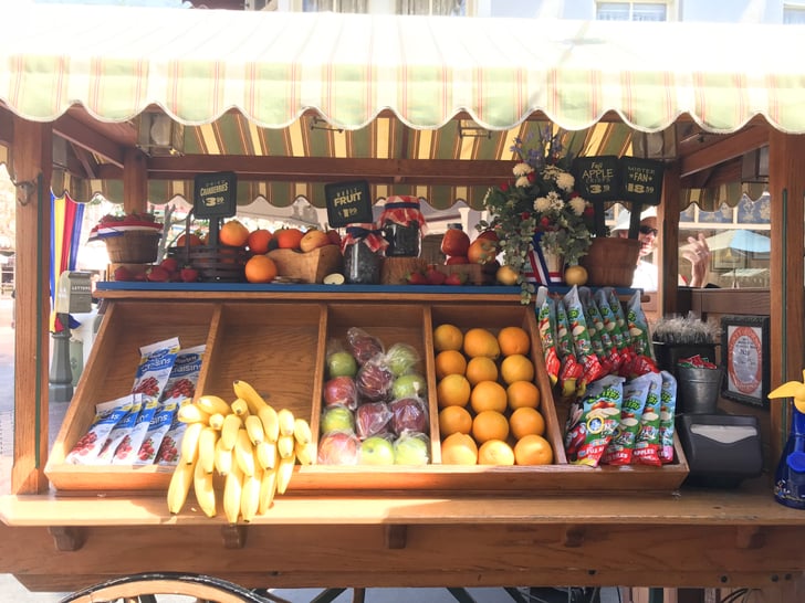 Take advantage of the park's fruit stands. How to Be Healthy at