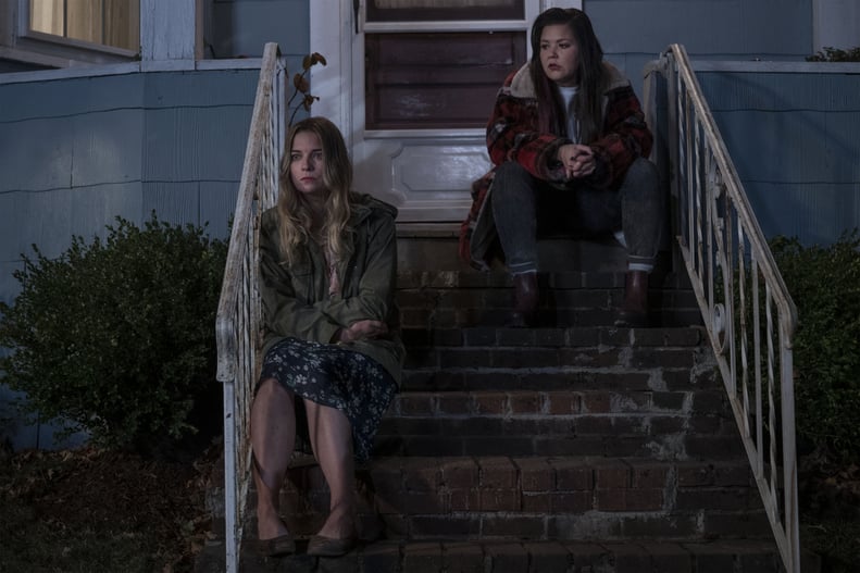 Annie Murphy as Allison, Mary Hollis Inboden as Patty - Kevin Can F*** Himself _ Season 1, Episode 1 - Photo Credit: Jojo Whilden/AMC