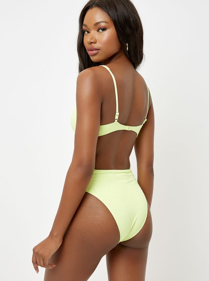90s high waist high leg cheeky bottoms