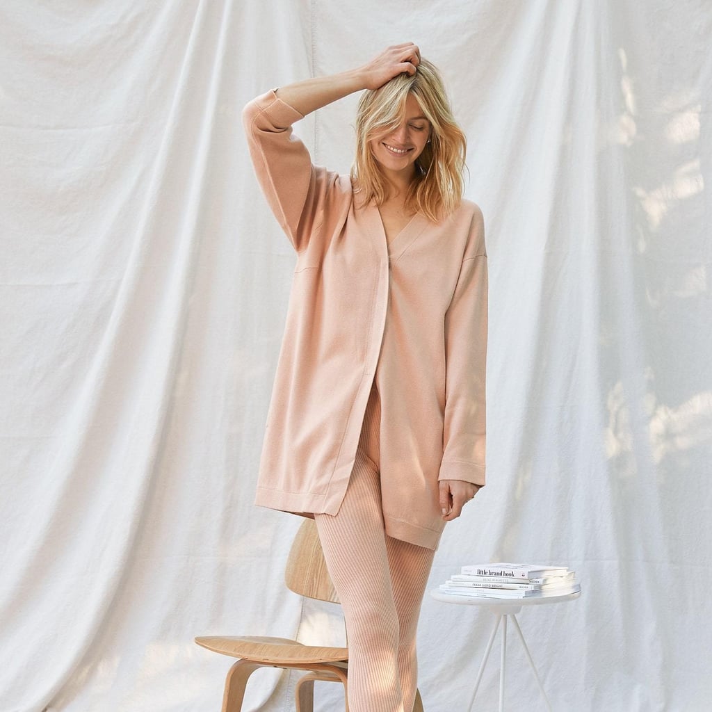 Lunya Cozy Cotton Silk Button Front Cardigan