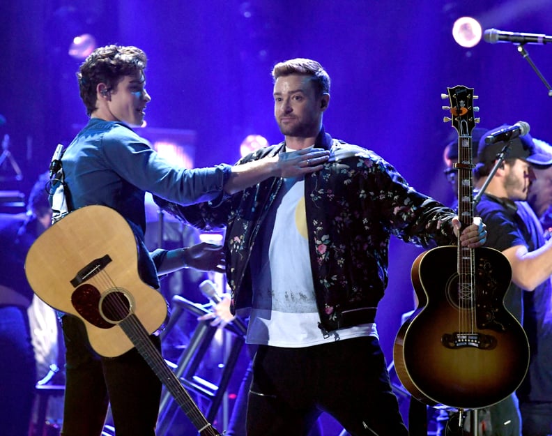 Shawn Mendes and Justin Timberlake